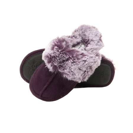 

Jessica Simpson Girls Cute and Cozy Plush Slip on House Slippers With Memory Foam