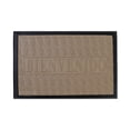 thumbnail image 1 of Tapete para Entrada de PVC y Alfombra de Uso Rudo para Interior y Exterior con Leyenda Bienvenido Du Vló Tapete Felpudo Beige, 1 of 4