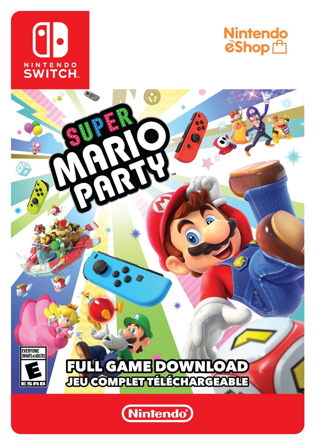 Nintendo Switch Mario Party & Super Mario Bros. Super Mario Party Jamboree for Nintendo Switch [Digital Download Nintendo Switch