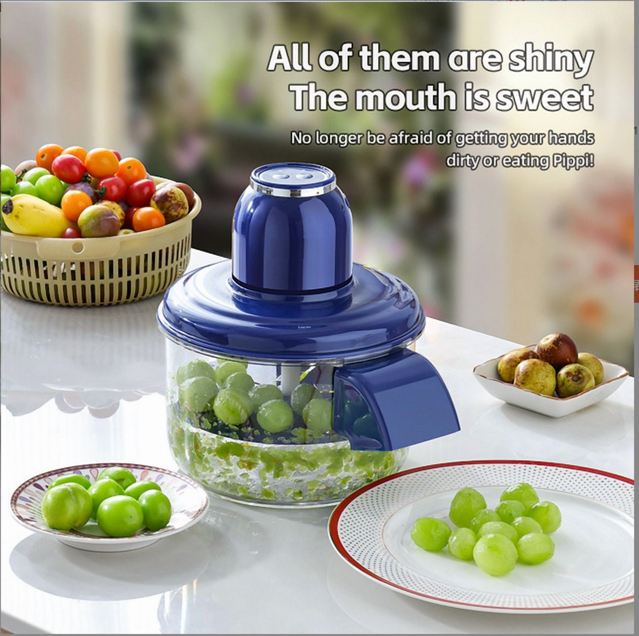 Electric Automatic Fruit and Vegetable Peeler with 50W Motor,1300 RPM,Rechargeable Battery,Compact 8x8x9 Inches,Easy to Clean for Apples Potatoes Carrots Mangoes Kiwi
