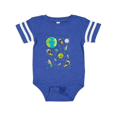 

Inktastic Space Rocket Future Astronaut Boys or Girls Baby Bodysuit