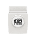 thumbnail image 1 of I Am A Football Player In The Games Desk Pencil Holder Cup Pen Organizer, 1 of 4