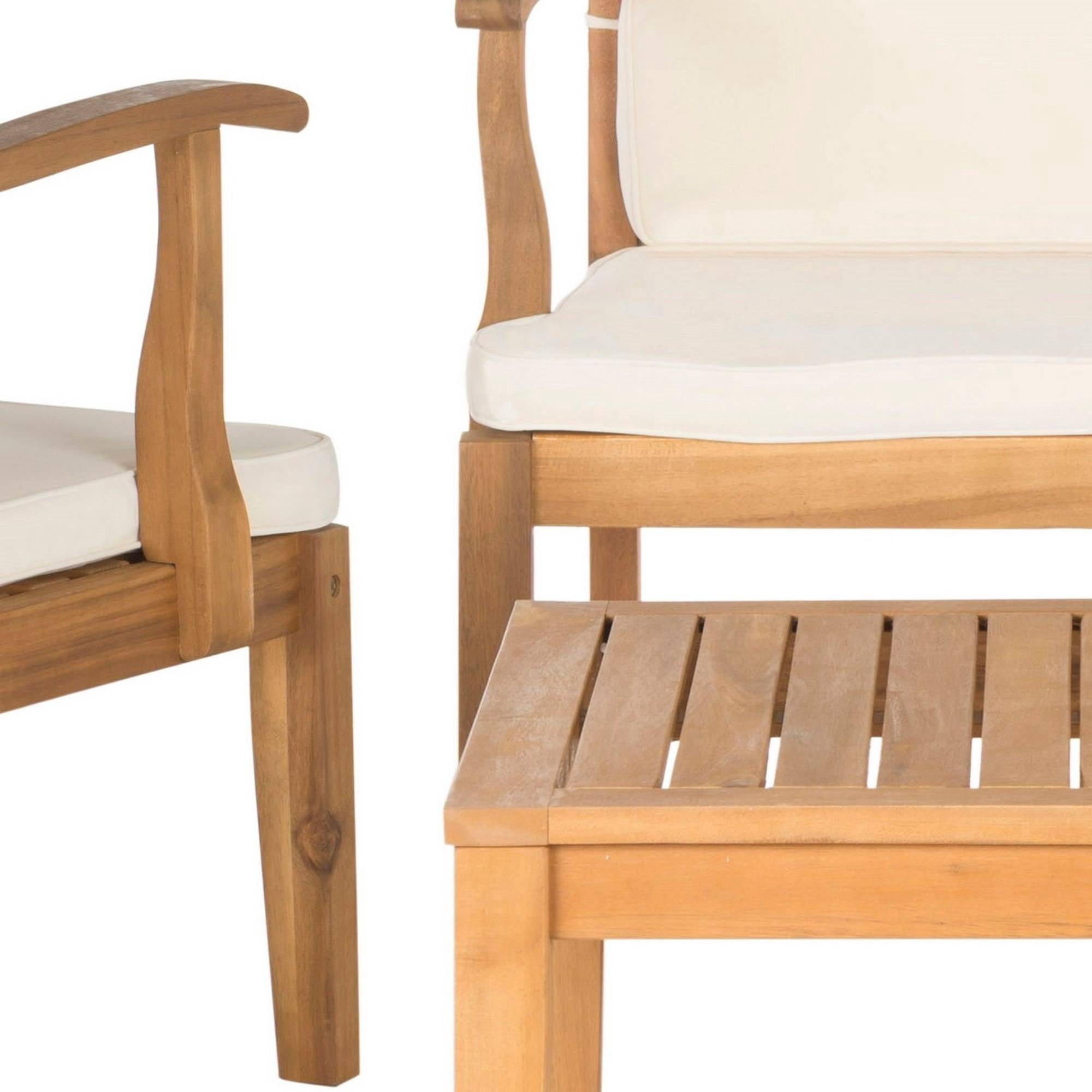 Safavieh Bradbury 4-Piece Outdoor Living Set, Multiple Colors