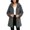 Dark Gray-eR0WK-Dark Gray, variant on Women Winter Fleece Jacket Long Warm Fleece Jacket with Hood Zip Plush Jacket Outwear