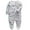 Gray dinosaur, variant on Newborn Baby Footed Pajamas 100% Cotton Infant Baby Snap Sleepers for Sleep and Play Footies 0-12 Months - 1PC Polka Dots