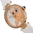 thumbnail image 3 of Bertha Rosie Leather-Band Watch - Rose Gold/White, 3 of 3