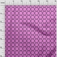 thumbnail image 3 of oneOone Viscose Jersey Pink Fabric Geometric Shape Sewing Craft Projects Fabric Prints By Yard 60 Inch Wide, 3 of 4