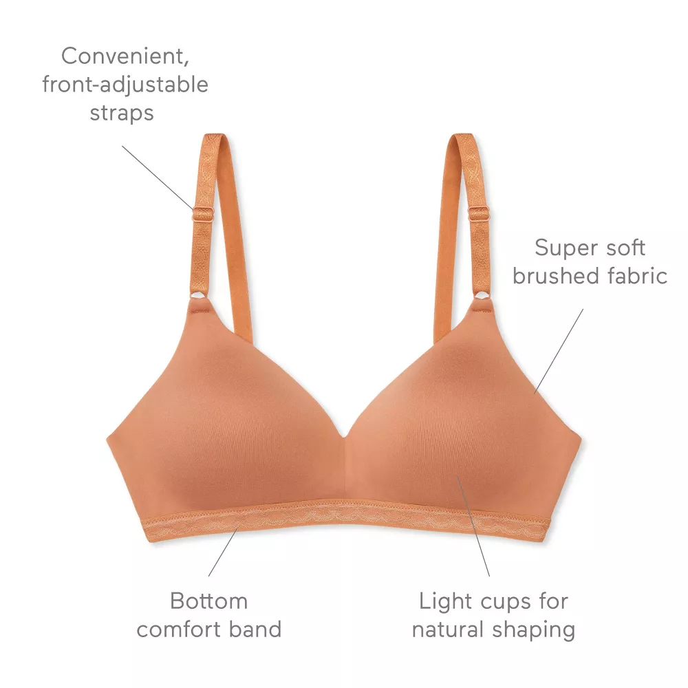 Warners® Simply Perfect® Super Soft Wireless Lightly Lined Comfort Bra RM1691T