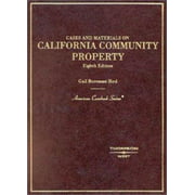 American Casebook Series: Cases and Materials on California Community Property, Used [Hardcover]