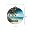 thumbnail image 5 of Custom Bimini Bahamas Ornament |Faux |Unique Cruise Souvenir |Vacation Travel Gift | Holiday Christmas Decor, Holiday Keepsake, Xmas Tree Hanging Decoration, Seasonal Gift Idea, Co, 5 of 5