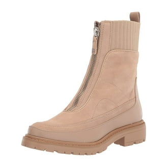 Sam Edelman Women’s Leonia Ankle Boot – Pointed Toe With Buckle Detail & Stacked Block Heel – Comfortable Zip-Up Bootie
