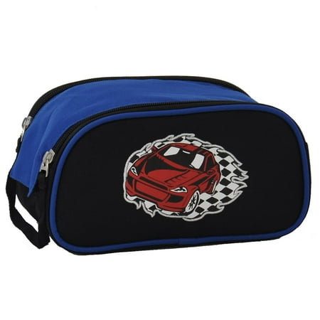 Obersee Racecar Kids Toiletry / Accessory Bag