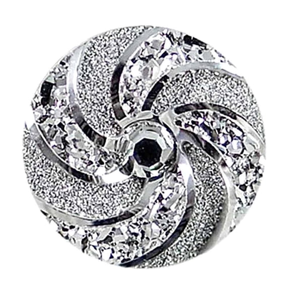 Resin Swirl Snap Jewelry Ginger Charm Button, For Interchangeable DIY Customizable Accessories