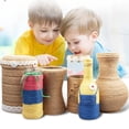 thumbnail image 3 of RKSTN Packing Rope 10M Natural Jute Hessian DIY Wedding Decor Packing Ribbon Trim Table Rope, 3 of 5