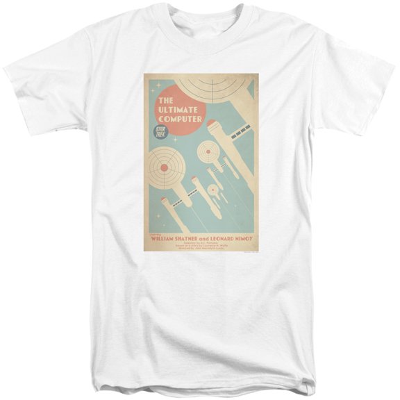 Star Trek Tos Episode 53 Adult Tall T-Shirt 18/1 T-Shirt White
