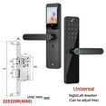 thumbnail image 2 of IP66 Waterproof Wifi Smart Door Lock Electronic Digital Lock With Keypad For Front Door For Door Thickness 35-100mm ,Integrated Smart Home, 2 of 5