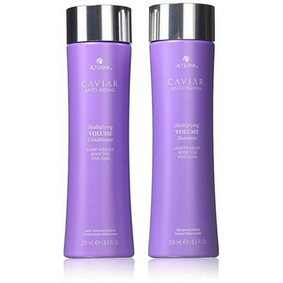 Alterna CAVIAR Anti-Aging MULTIPLYING VOLUME Shampoo & Conditioner 8.5 oz