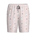 thumbnail image 3 of Yiaed Cute Poodle Dog for Men's Soft Sleep Pajama Short Lounging Pajama Shorts-Small, 3 of 8