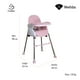 thumbnail image 3 of SILLA DE BEBÉ PARA COMER 3 EN 1 COLOR ROSA COKIBÚ SBEBE-1RS, 3 of 6