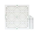 thumbnail image 4 of 12 Pack of 20x20x1 MERV 10 Pleated Air Filters by Glasfloss. Actual Size: 19-1/2 x 19-1/2 x 7/8, 4 of 10