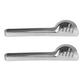thumbnail image 4 of 2 unids Pinzas de comida Pinzas de cocina de acero inoxidable Pinzas de pan Pasta Buffet Abrazaderas, 4 of 6