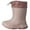 Brown, variant on Hpapadks Rain Boots Kids Outdoor Hiking Lightweight Rubber Waterproof Water Shoes With Adjustable Drawstring Non Slip Casual Pink 5-6 Y