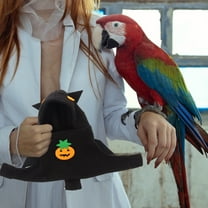 OATIPHO Black Bat Design Parrot Clothing Adorable Cute Bird Costume Comfortable Wear