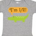thumbnail image 4 of Inktastic Half Birthday 1/2 Boy Alligator Boys Baby Bodysuit, 4 of 5