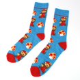 thumbnail image 1 of Super Mario Bros Anime Figura Calcetines de algodón Dibujos animados Lindo Cool Hombres adultos Americano Ocio Moda Deportes Tubo medio Regalos de Navidad zhangmengya LED, 1 of 2