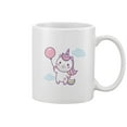 thumbnail image 2 of Cute Unicorn Holding Balloon Mug -Image by Shutterstock, 2 of 3