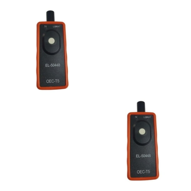 Sensor de presión de neumáticos Speravity 2piezas Naranja
