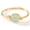 Green, variant on Bohemian Energy Crystal Ring - Size 9, Handcrafted Adjustable Wire Wrap with Natural Irregular Gemstone,1 Piece,Style C,Purple