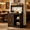 Dark Oak, variant on DreamCurship Farmhouse Coffee Bar Cabinet with Storage, Buffet Cabinet Kitchen Storage Cabinet with Hutch, Small Coffee Station, Dark Oak