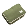 thumbnail image 2 of Nylon Luggage Packing Cube Large Size, Waterproof Travel Organizer Pouch with Zipper, Clothing Storage Bag for Suitcase Travel Home, Green, 14.5x9x4.3 Inches, 2 of 6