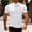 White, variant on WIZUTIZ 2026 Spring Summer Men's Tees Shirts Mock Neck Muscle Gym Workout Tops Short Sleeve Casual Fashion T Shirts