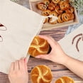 thumbnail image 5 of Bxaolu Linen Bread Bags - 2-Pack 15.75"x11.8" Reusable Linen Bread Bags Ideal for Homemade Bread, Unbleached, Reusable Food Storage Cloth Bag - B, 5 of 9