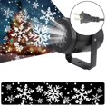 thumbnail image 1 of Proyector láser LED de múltiples patrones para decoración de Navidad, iluminación interior, lámpara de copo de nieve, fiesta de año nuevo, hogar al aire libre, 1 of 4