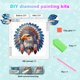 thumbnail image 4 of 5d DIY Parcial Perforación Especial Pintura Diamantes India30x30cm, 4 of 9