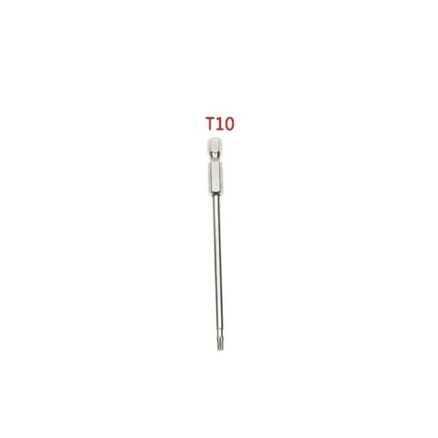 1Pc T6-T40 Magnetic Head Torx Screwdriver Bit 100mm Security Tamper Proof Star