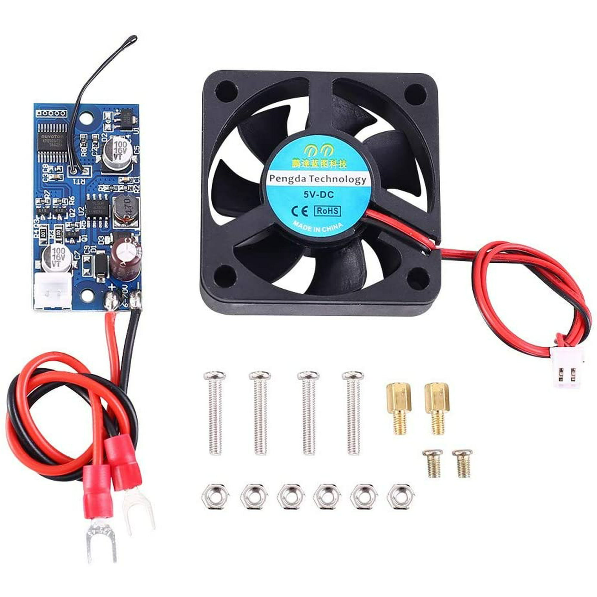Smart Temperature Controller, CPU Fan Speed Module, DC 6-70V with & Fan for PC Case Cooling | Walmart Canada