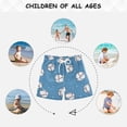 thumbnail image 6 of FORMRS Boys Swim Trunks Quick Dry Mesh Liner Boardshorts Sizes XS-XL, Baseballs Pattern, 6 of 7