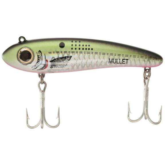 Bomber Mullet Lipless Crankbait 3 1/2" Menhaden 5/8 oz.