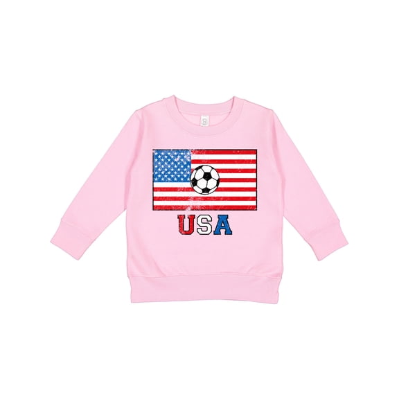 Inktastic USA Soccer Toddler Sweatshirt