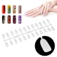 thumbnail image 3 of LHCER 240 Nailtips Polish Gel Color Display Card Oval DIY Practice Nail Art False Tips Chart Palette ,  Nail Color Card, Nail Art Color Board, 3 of 7