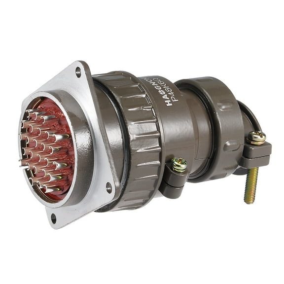 Aviation Connector, 48mm 26P 10A 500V P48-26 Waterproof Male Wire Panel Power