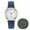 Blue, variant on Ladies Watches Diamond-Studded Luminous Retro Female Watch Belt Quartz Watch Mother's Day Valentine's Day Gifts for Her Blue