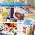 thumbnail image 5 of Electric Vacuum Sealer Kit with 30 Bags & Pump, 3-Size Reusable Food Storage Set for Freezer, Fruits & Vegetables, 5 of 6