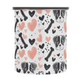thumbnail image 2 of Dog Bone Hearts Airtight Coffee Bean Canister 17oz Food Storage Containers with Lids For Gournd, Tea, Sugar, Flour, Rice, Cereal, Candy Cookie Jar, 2 of 8