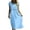 *Blue, variant on VBVC Women's Cotton-Linen Crochet Lace Trim Midi Dress,Ladies Short Sleeve High Waist Flowy Dress,Casual Summer Beach Boho Sundress For Women,Beige,S-2XL
