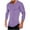 Purple, variant on COSFO Crew Neck Shirts for Men Casual Gray Long Sleeve Solid Ribbed Pullover Men T Shirts